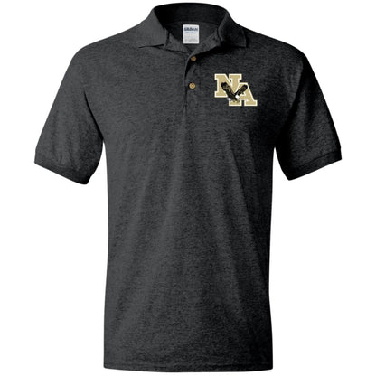 Men's Classic Logo Short Sleeve Polo - New Albany Eagles