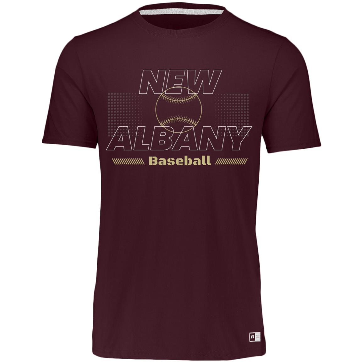 Youth Essential Dri-Power Baseball Short Sleeve Graphic Tee - New Albany Eagles