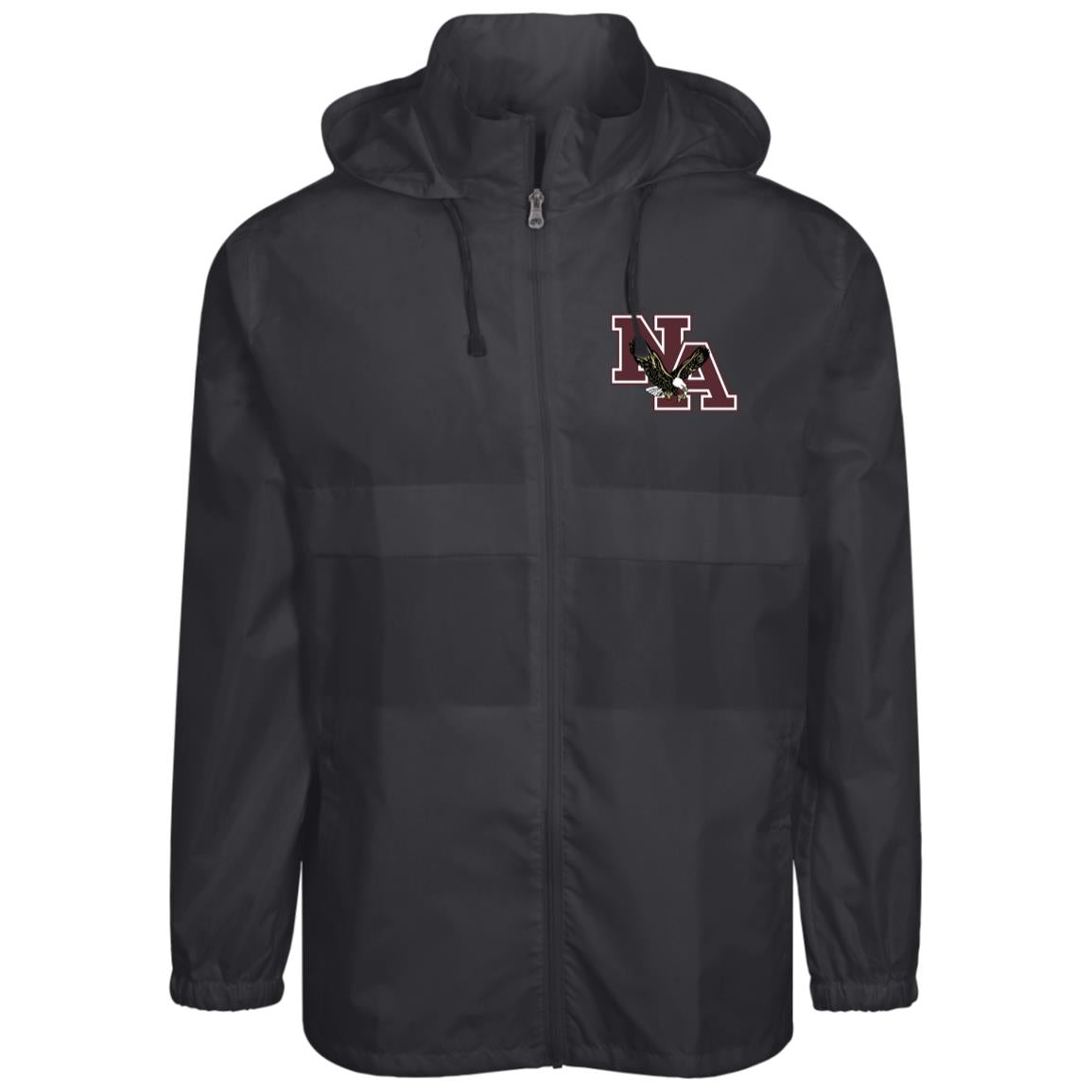 Adult Unisex Zone Protect Lightweight Jacket with Classic Maroon Logo