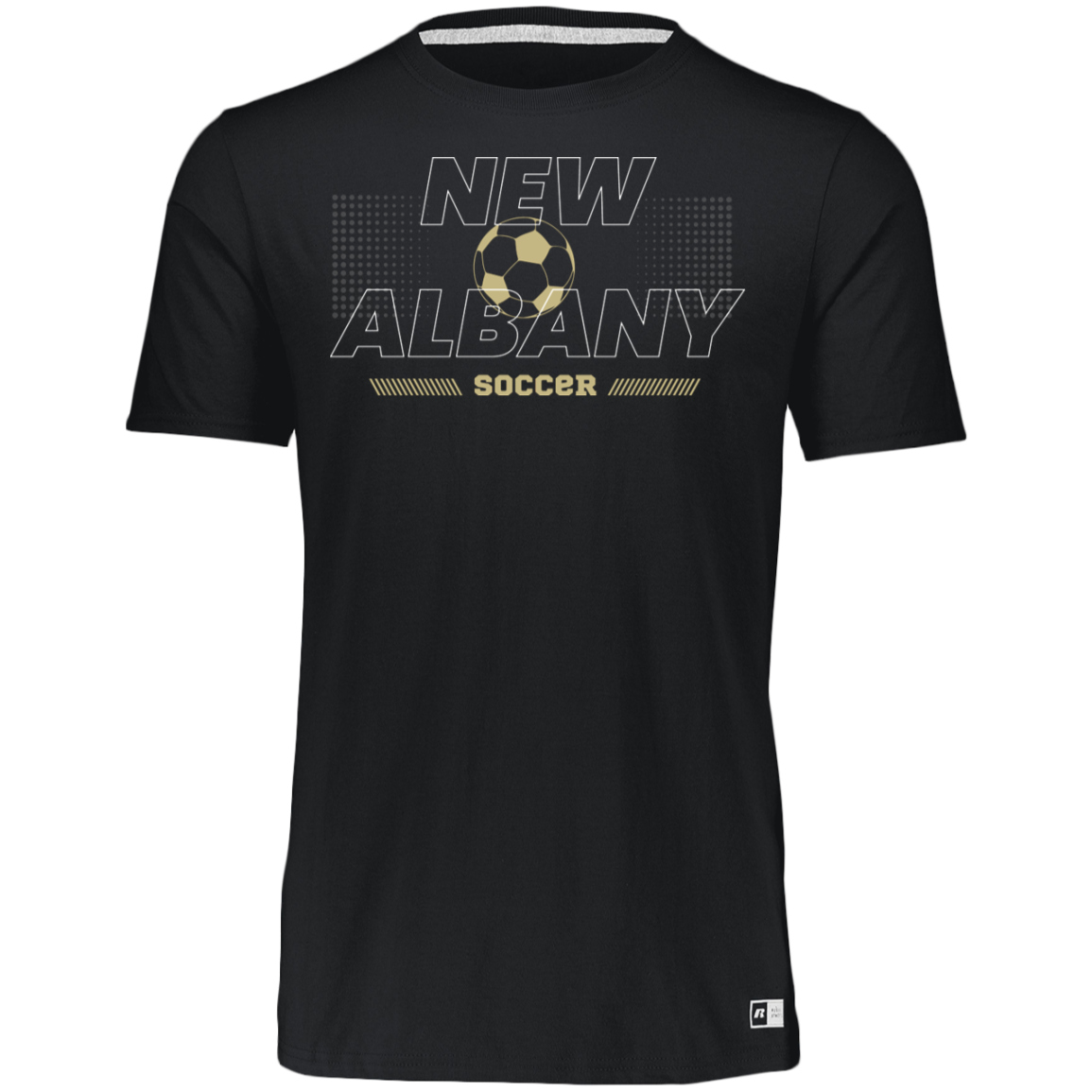 Men’s Essential Dri-Power Soccer Short Sleeve Graphic Tee - New Albany Eagles