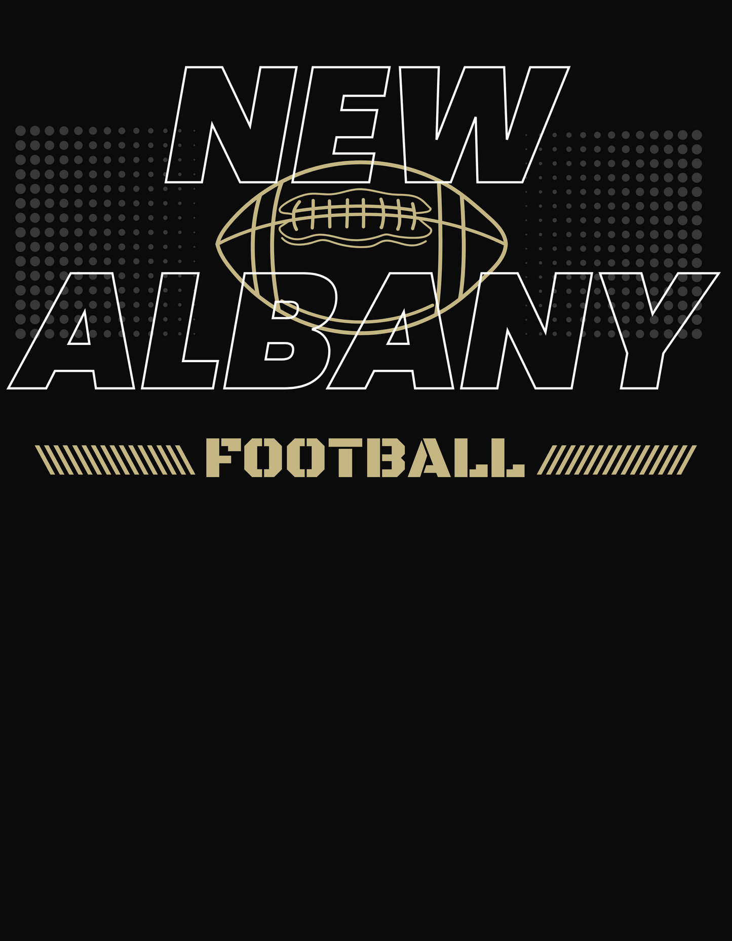 Men’s Essential Dri-Power Football Short Sleeve Graphic Tee - New Albany Eagles