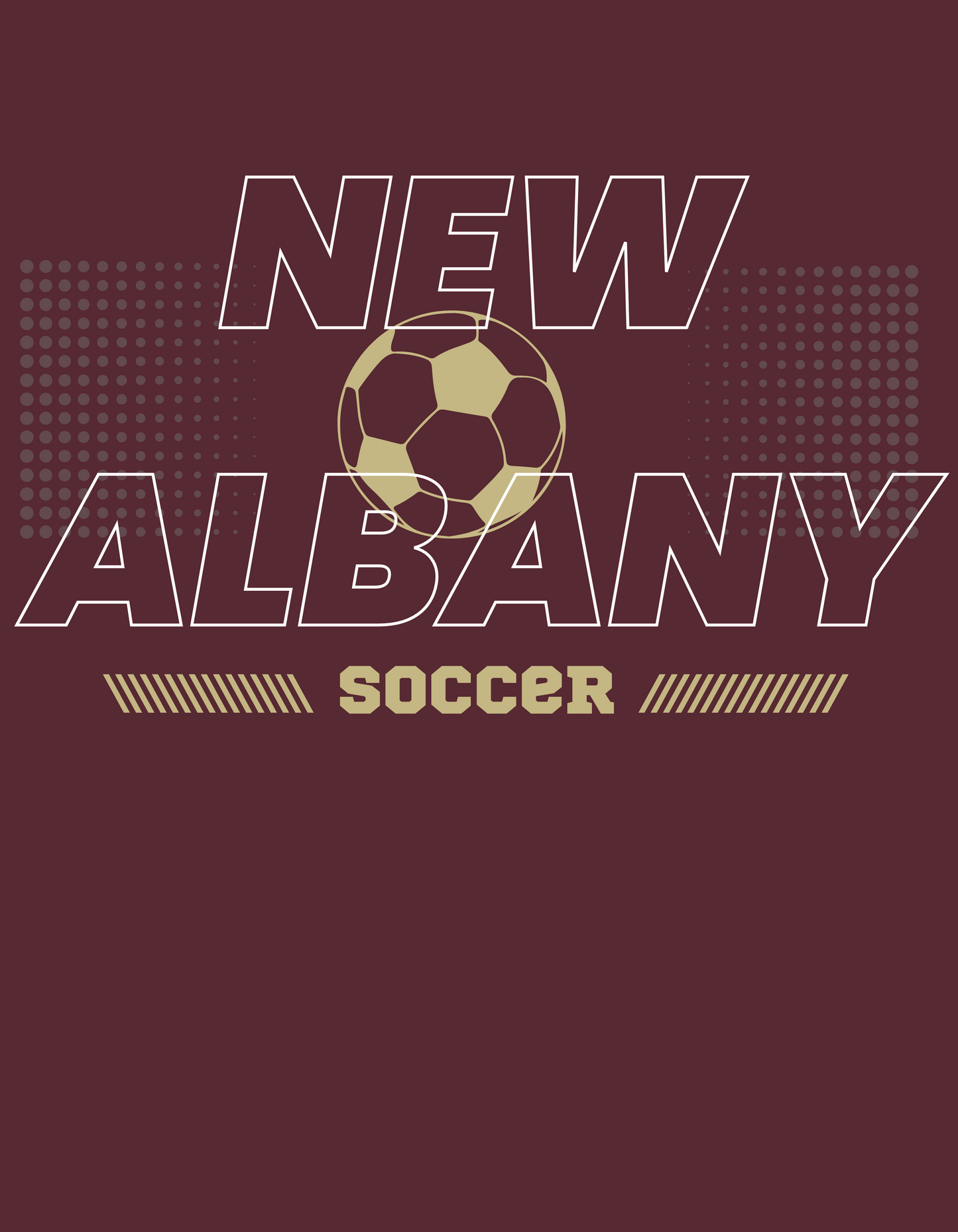 Women’s Essential Dri-Power Soccer Short Sleeve Graphic Tee - New Albany Eagles