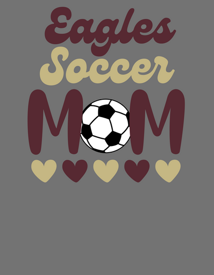 Women's Super Soft Soccer Mom Dolman Graphic Tee - New Albany Eagles