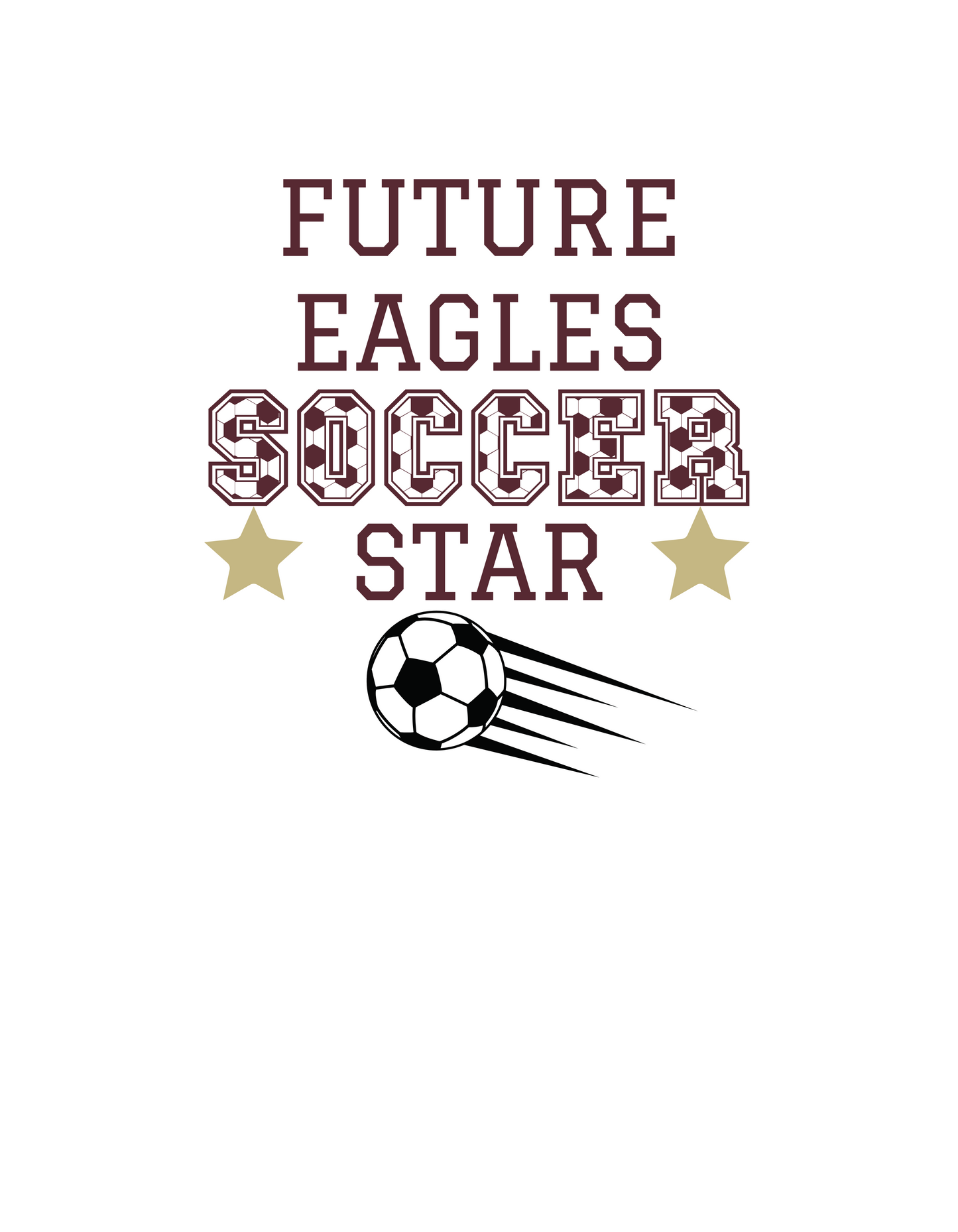 Toddler Future Soccer Star Short Sleeve Tee - New Albany Eagles