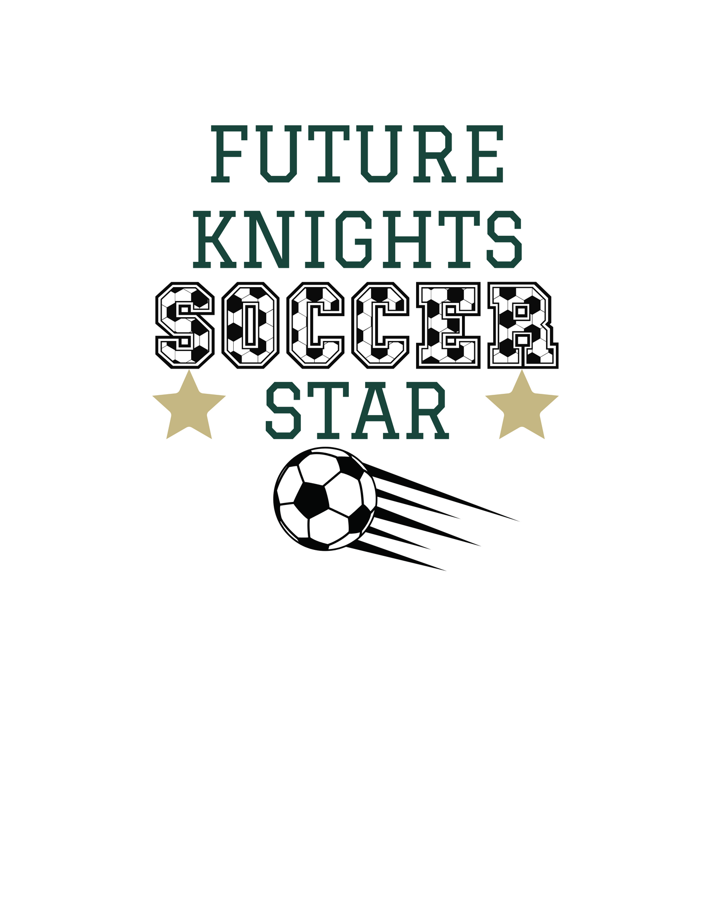 Toddler Future Soccer Star Short Sleeve Tee - Nordonia Knights