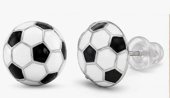 New Albany Youth Soccer Ball Earrings