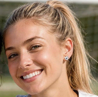 New Albany Youth Soccer Ball Earrings
