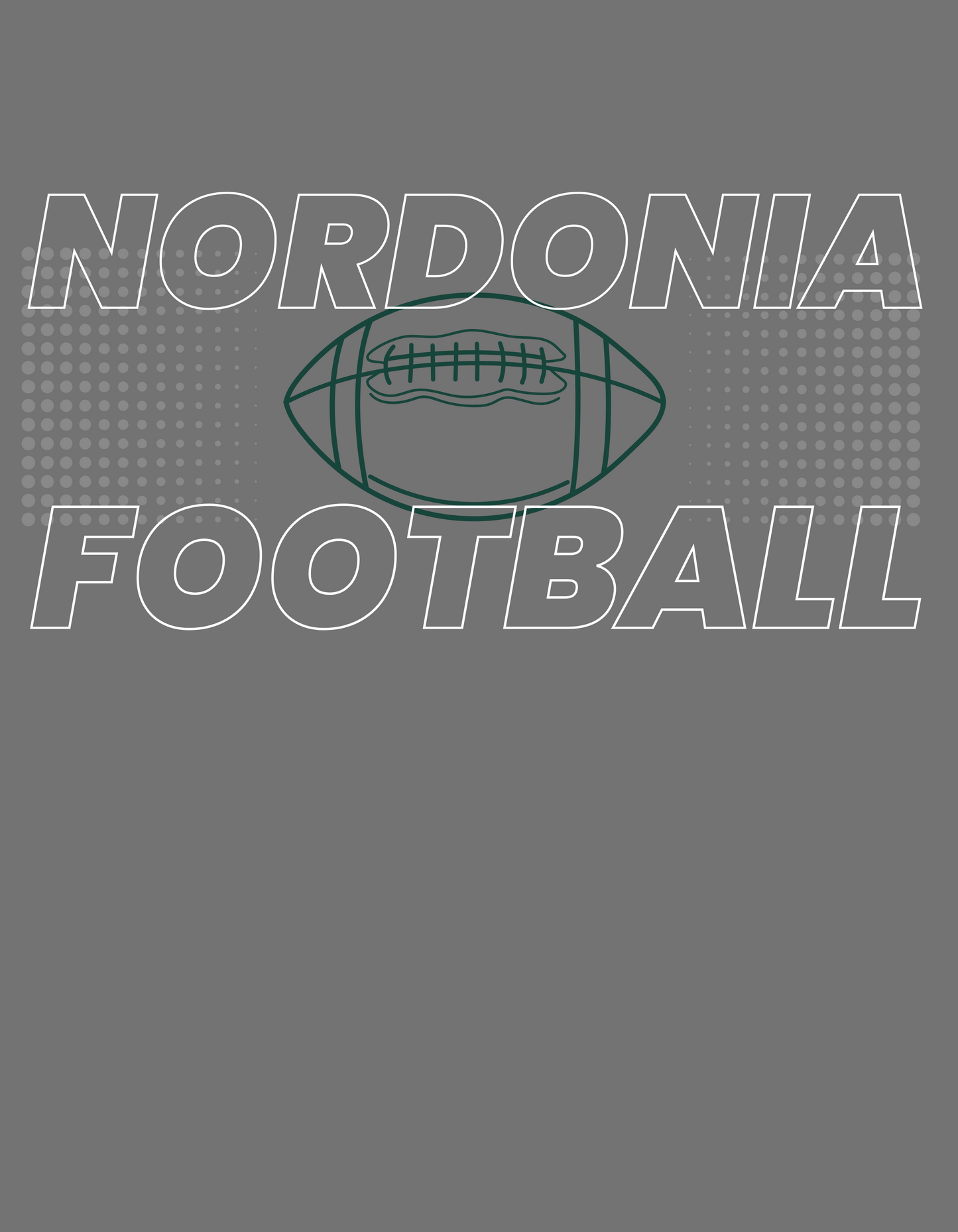 Youth Essential Dri-Power Football Short Sleeve Graphic Tee - Nordonia Knights