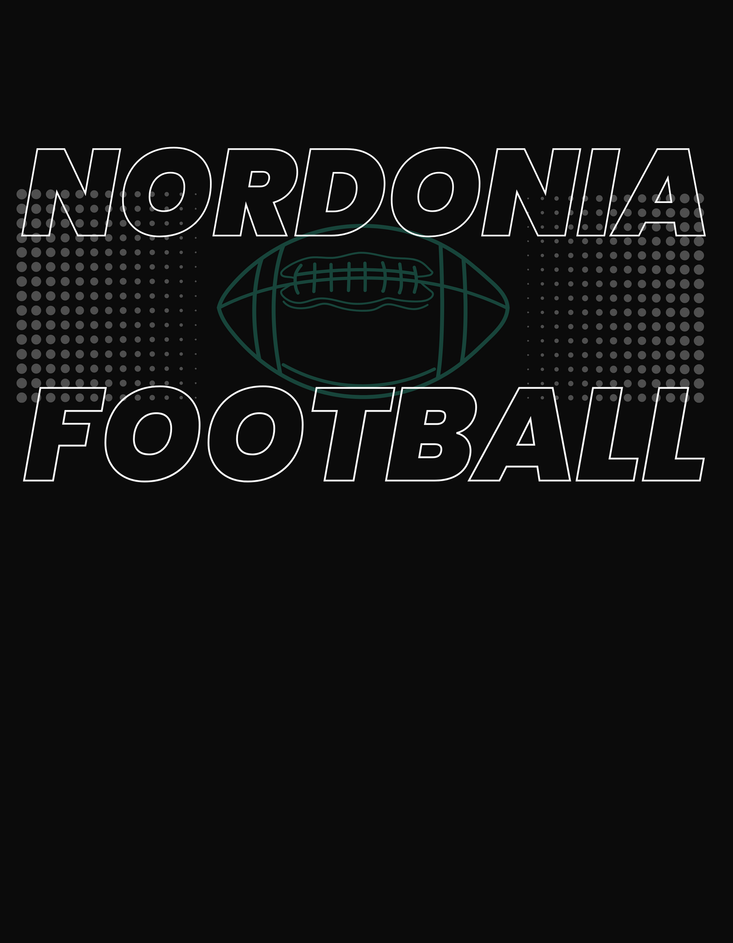 Men’s Essential Dri-Power Football Short Sleeve Graphic Tee - Nordonia Knights