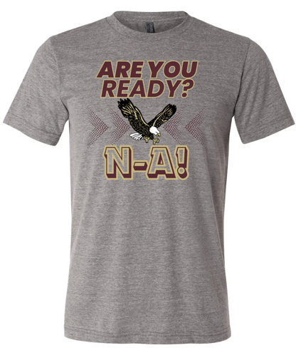 Adult Unisex Super Soft Ready NA Eagle Short Sleeve Graphic Tee - New Albany Eagles