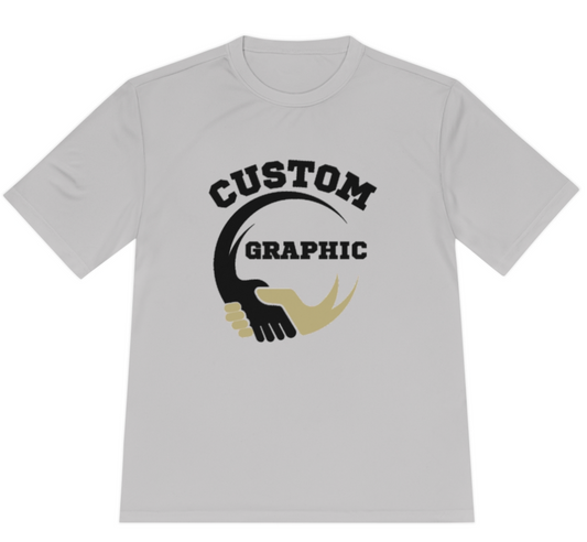 Create Your Own Graphic Tee -- Performance Wicking Short Sleeve Tee