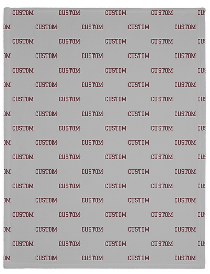 CUSTOMIZED Super Soft Velveteen Microfiber Blanket (Two-sided print)