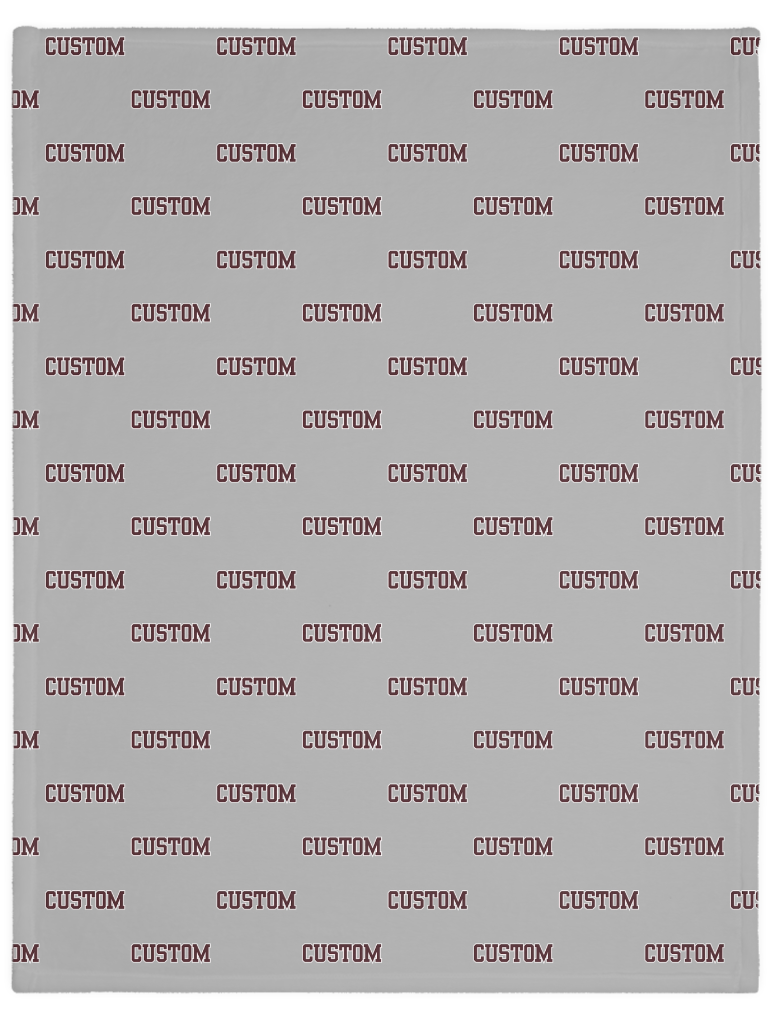 CUSTOMIZED Super Soft Velveteen Microfiber Blanket (Two-sided print)