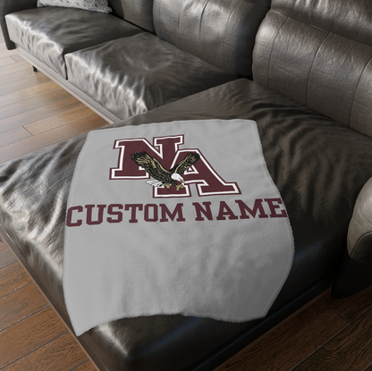 CUSTOMIZED Super Soft Velveteen Microfiber Blanket (Two-sided print)