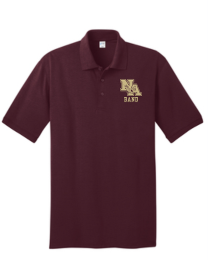 Adult Unisex Middle School Band Concert Polo - New Albany Eagles