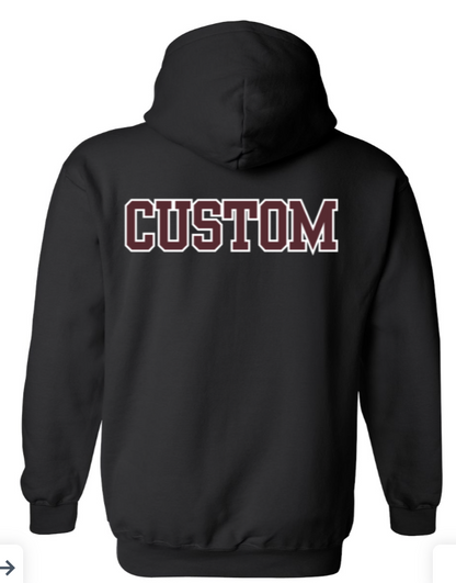 Youth Choose your Graphic Hoodie with Customized Back