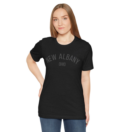 Adult Unisex Monochromatic City Graphic Super Soft Short Sleeve Tee