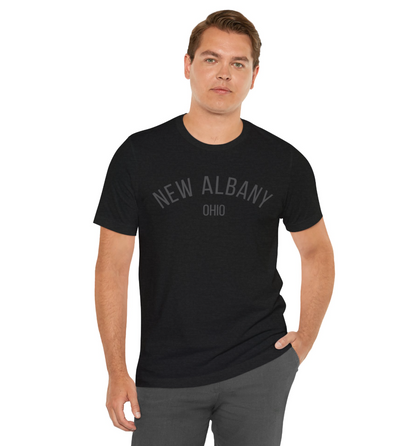 Adult Unisex Monochromatic City Graphic Super Soft Short Sleeve Tee