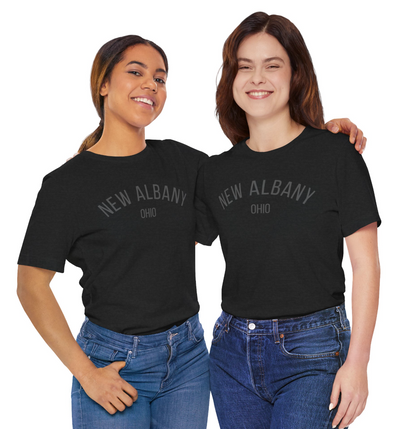 Adult Unisex Monochromatic City Graphic Super Soft Short Sleeve Tee