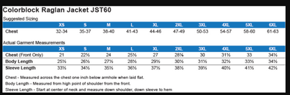 Men's Colorblock Windbreaker Jacket with Gold Logo