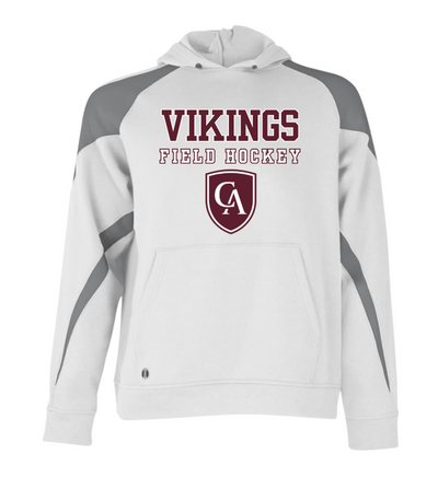 Adult Unisex Columbus Academy Vikings Field Hockey Graphic Holloway Colorblock Fleece Hoodie