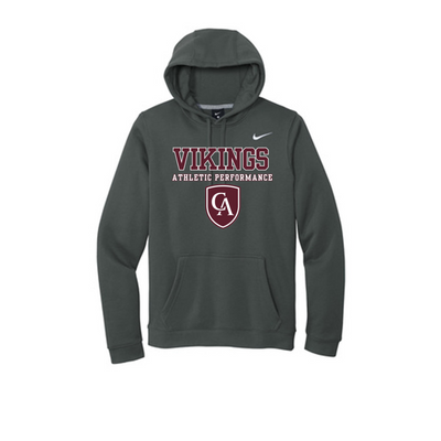 Adult Unisex Columbus Academy Vikings Athletic Performance Graphic Nike Club Fleece Hoodie