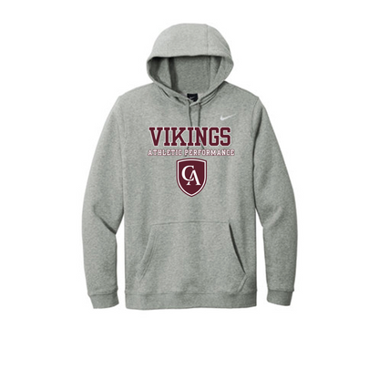 Adult Unisex Columbus Academy Vikings Athletic Performance Graphic Nike Club Fleece Hoodie