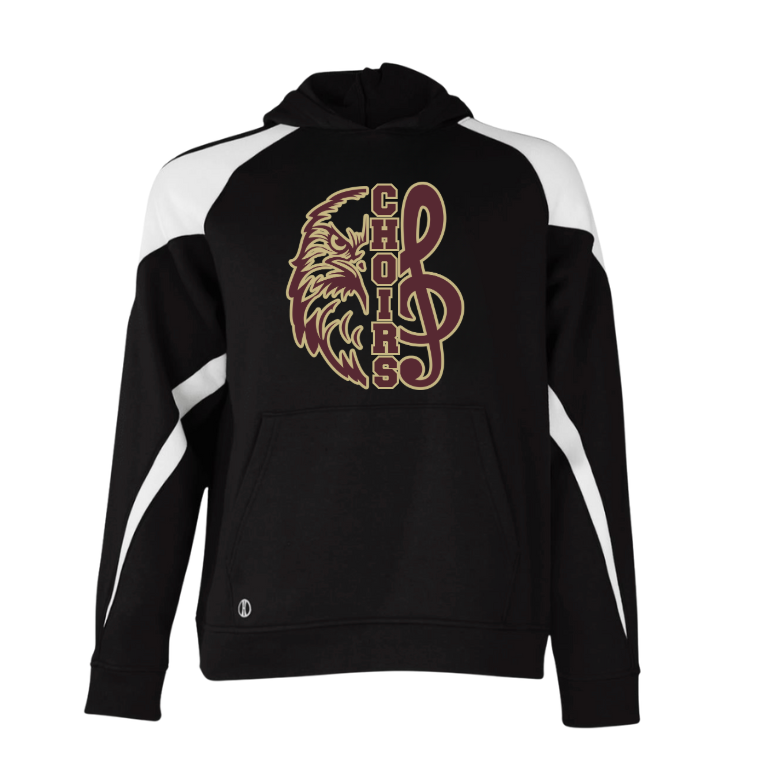 Adult Unisex Epic Eagle Choirs Graphic Holloway Colorblock Fleece Hoodie