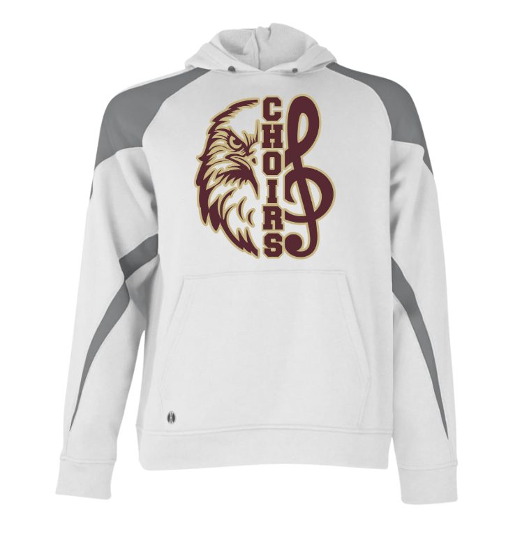 Adult Unisex Epic Eagle Choirs Graphic Holloway Colorblock Fleece Hoodie