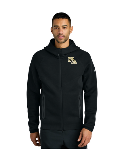 Adult Unisex Nike Tech Fleece Full Zip-Hoodie with Embroidered Classic Logo