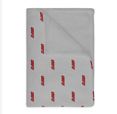 CUSTOMIZED Choose your Graphic Super Soft Reversible Velveteen Microfiber Blanket (Two-sided print) - OWU Bishops Baseball