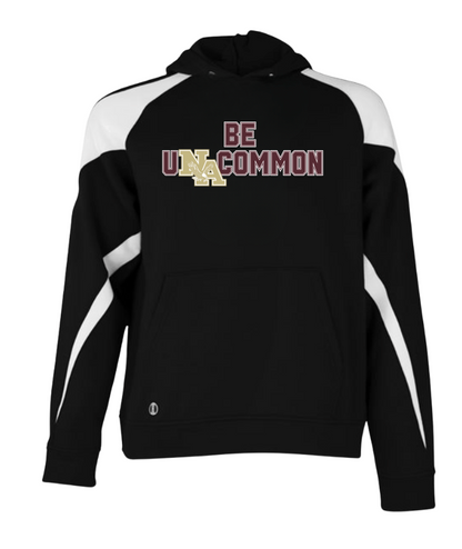 Adult Unisex Be Uncommon Basketball Graphic Holloway Colorblock Fleece Hoodie