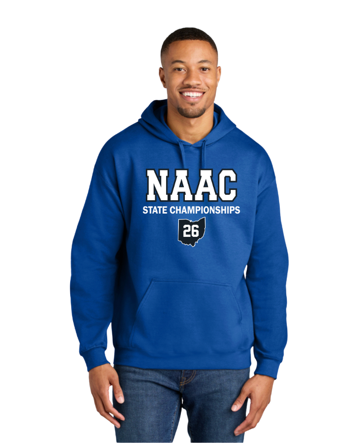 Adult Unisex NAAC 2026 Jr. Championship Team Graphic Hoodie (with qualifier names on back)