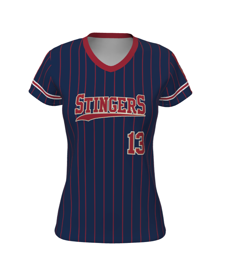 Champro Juice Stingers Softball Uniform Jersey Tee