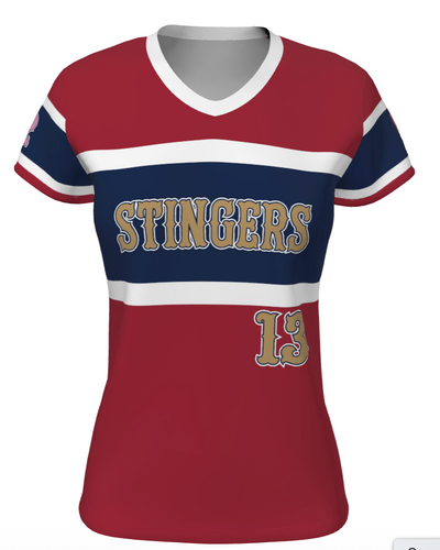 Champro Juice Stingers Softball Uniform Jersey Tee