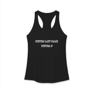 Westerville Central 2027 Senior Football Mom Graphic Racerback Tank