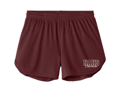 Women's Eagles Script Cheer Graphic Sport Tek Club Shorts