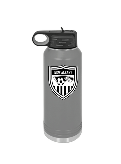 Polar Camel Brand Stainless Steel 20 oz. Waterbottle- New Albany Youth Soccer League Crest
