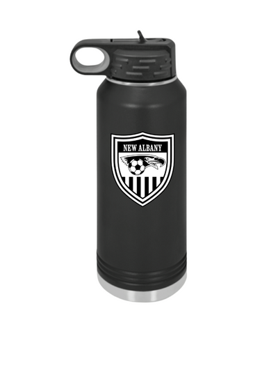 Polar Camel Brand Stainless Steel 20 oz. Waterbottle- New Albany Youth Soccer League Crest