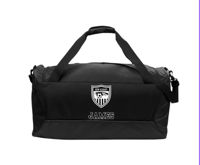 CUSTOMIZED Large NIke Duffle Bag - New Albany Youth Soccer League