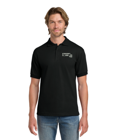 Adult Unisex Gildan DryBlend® Jersey Knit Performance Polo with New Albany Winds Embroidered Logo