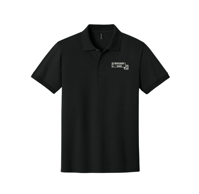 Adult Unisex Gildan DryBlend® Jersey Knit Performance Polo with New Albany Winds Embroidered Logo