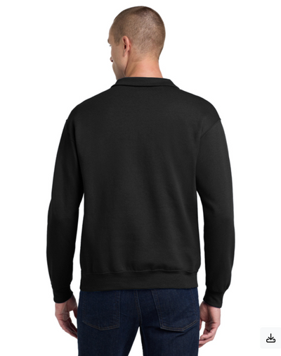 Adult Unisex Jerzees® NuBlend® 1/4-Zip Cadet Collar Sweatshirt with New Albany Winds Embroidered Logo