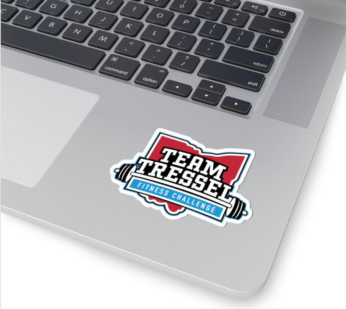 Team Tressel Fitness Challenge UV Sticker