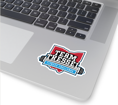 Team Tressel Fitness Challenge UV Sticker