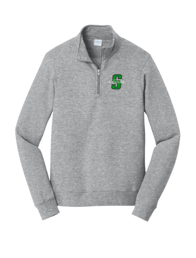 Adult Unisex Dublin Scioto Choirs Classic Logo Embroidered 1/4 Zip Fleece Pullover