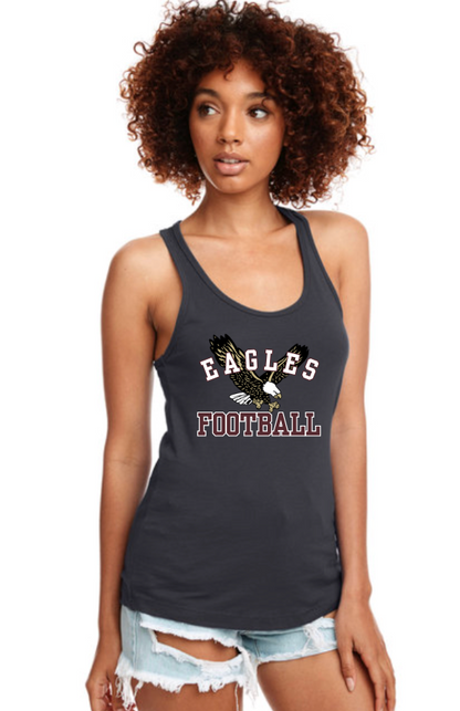 Women's Flying Football Eagle Racerback Tank