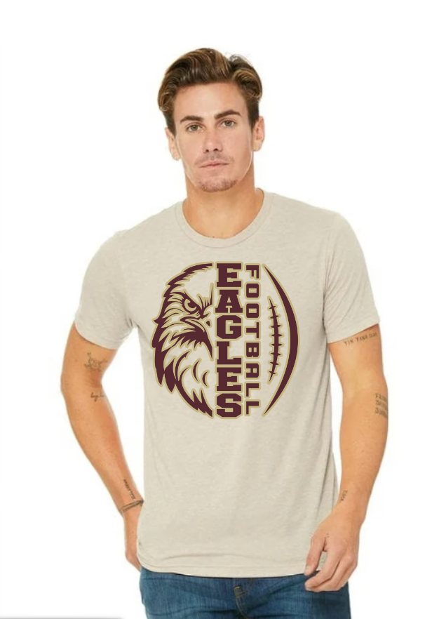 Adult Unisex Super Soft Ultimate Eagle Short Sleeve Graphic Tee