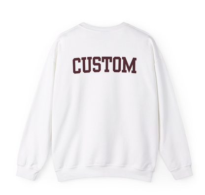 Youth Choose your Football Graphic Sweatshirt with Customized Back