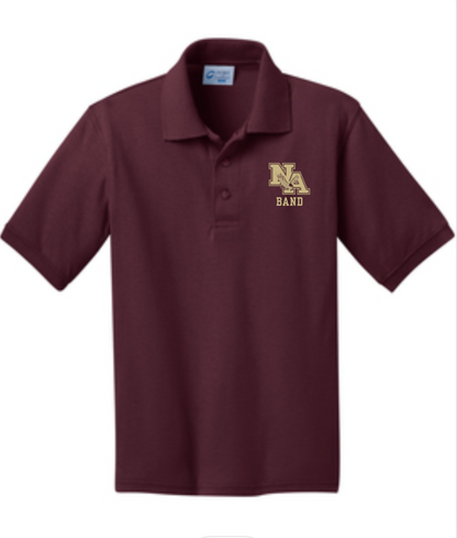 Youth Middle School Band Concert Polo - New Albany Eagles